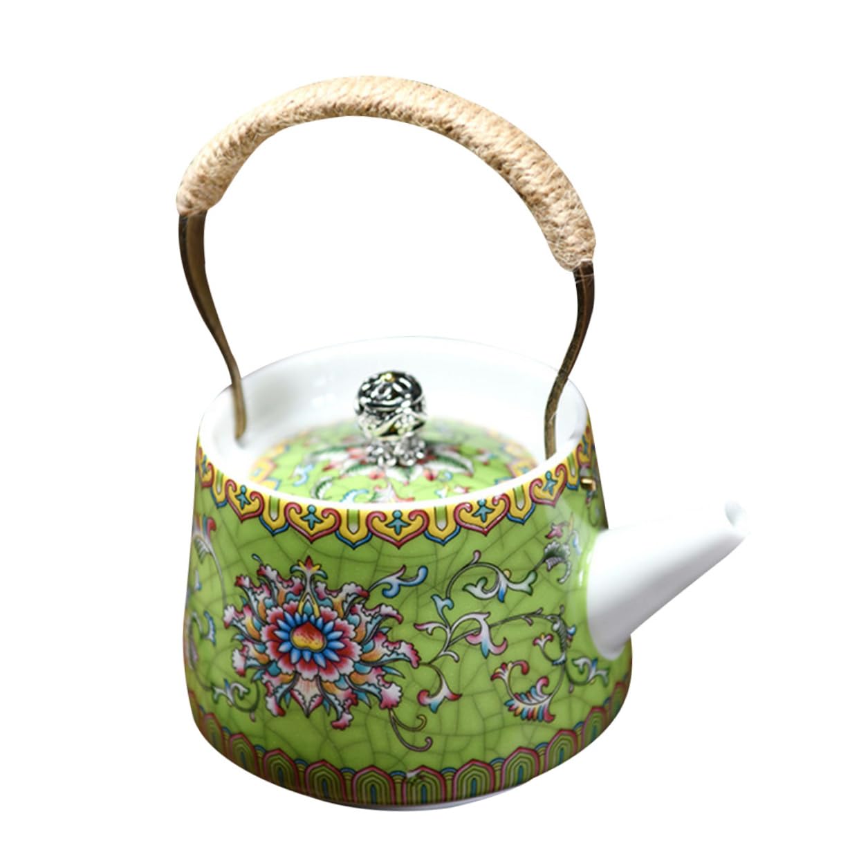 Amazon | VINTORKY セラミックティーポット やかん ヴィンテージ